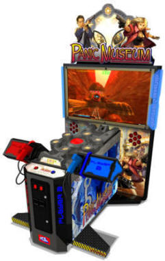 Panic Museum Deluxe Model Video Arcade Game From ICE Games