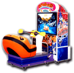 Rapid River Video Arcade Game Motion Simulator By Namco