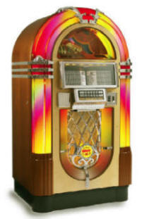 LaserStar Home Nostalgia CD Jukebox By Rowe  | From BMI Gaming : Global Supplier Of Arcade Games, Arcade Machines and Amusements: 1-866-527-1362 